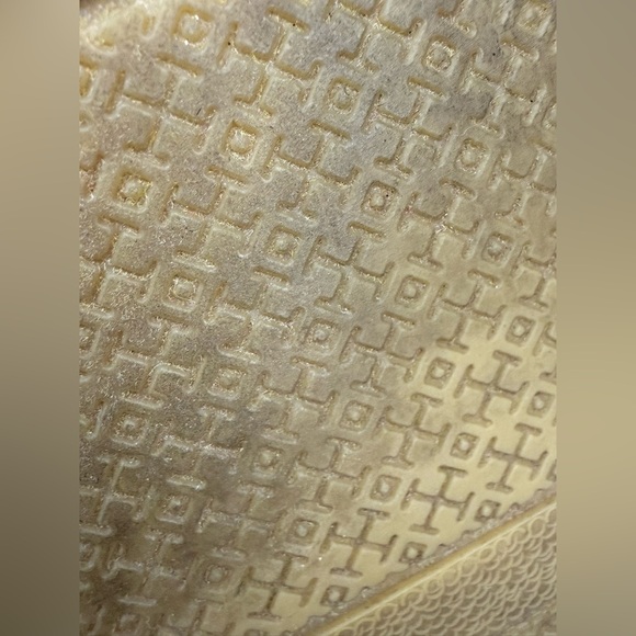 Tory Burch Cream Canvas Weston Flat Espadrilles‎ women’s shoes size 7.5 - Picture 14 of 15